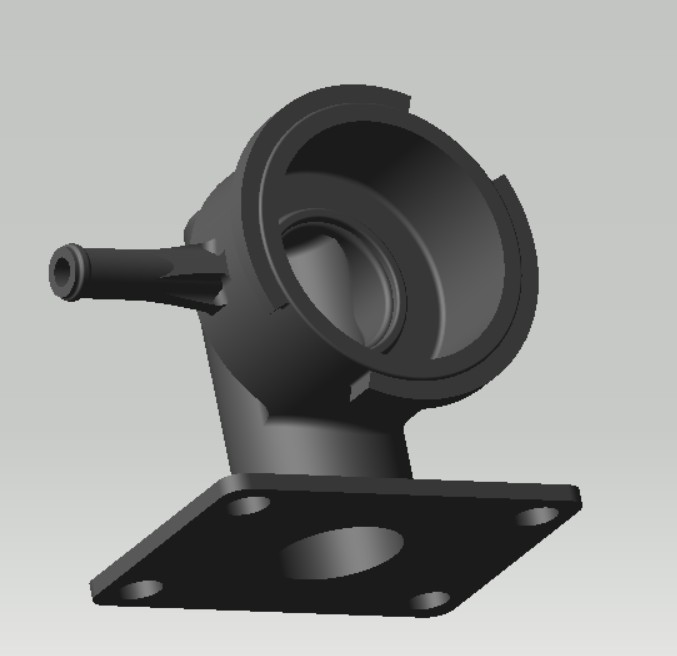 Pipe refroidissement - vue CAO